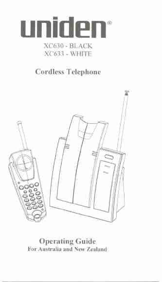 Uniden Cordless Telephone XC633-page_pdf